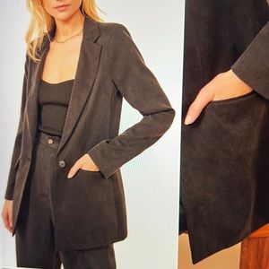 NWT  REFORMATION Major Twill Blazer M